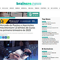 Mercado de Fuses e Aquisies movimentam 1,3 bilhes de euros no primeiro bimestre de 2023